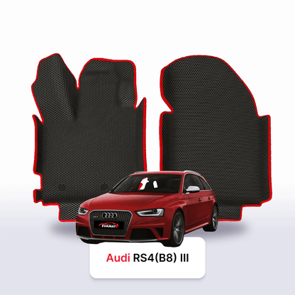 Alfombrillas 3D EVA para Audi RS4(B8) 3 gen 2012-2015 años FAMILIAR