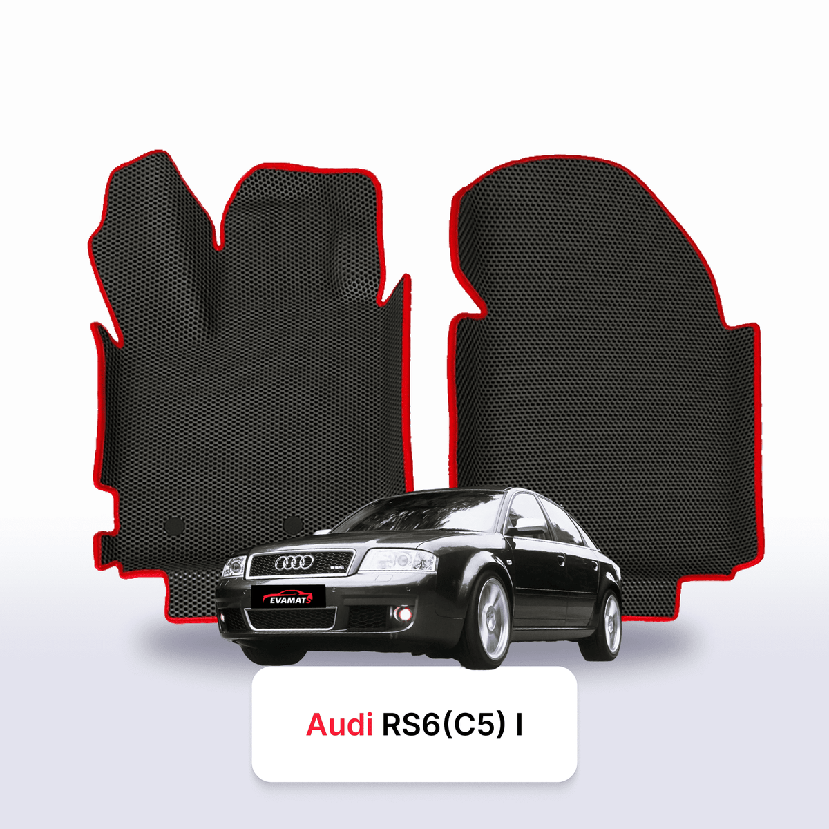 Alfombrillas 3D EVA para Audi RS6 (C5) 1 gen 2002-2006 años