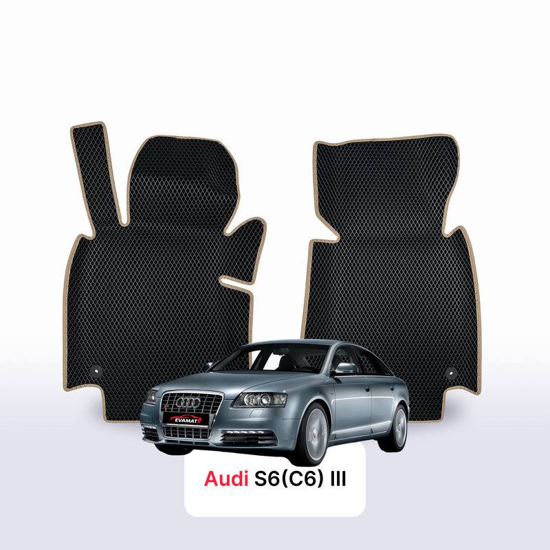 Alfombrillas 3D EVA para Audi S6(C6) 3 gen 2005-2011 años