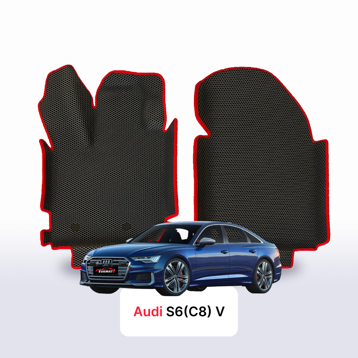 Alfombrillas 3D EVA para Audi S6(C8) 5 gen 2019-2025 años
