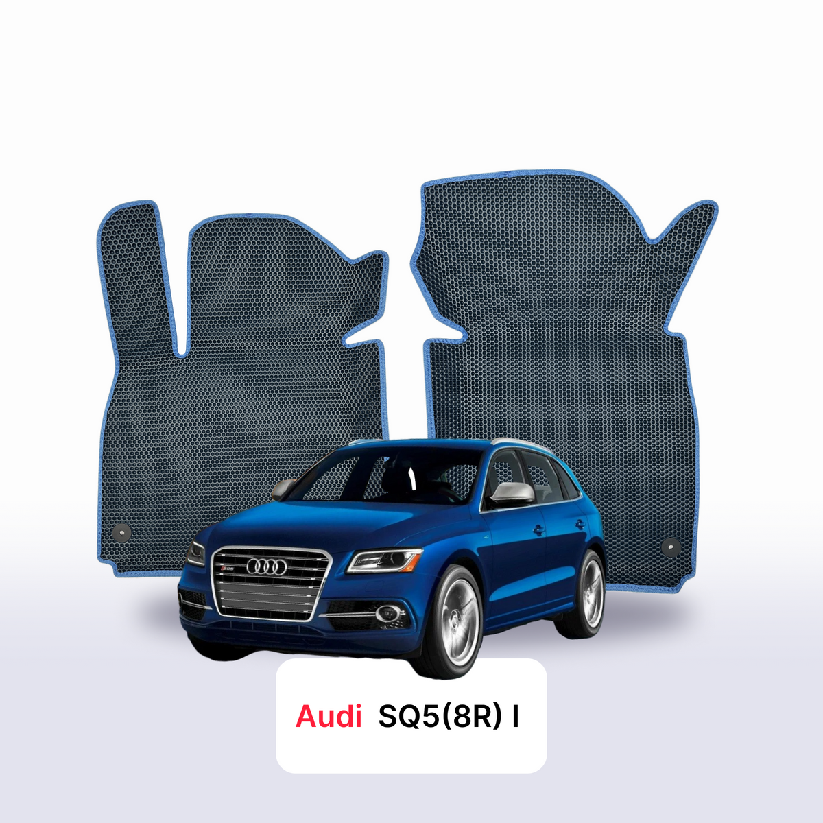 Alfombrillas 3D EVA para Audi SQ5(8R) 1 gen 2013-2016 años SUV