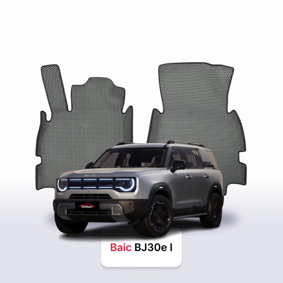 Alfombrillas 3D EVA para BAIC BJ30e 1 gen 2024-2029 años SUV