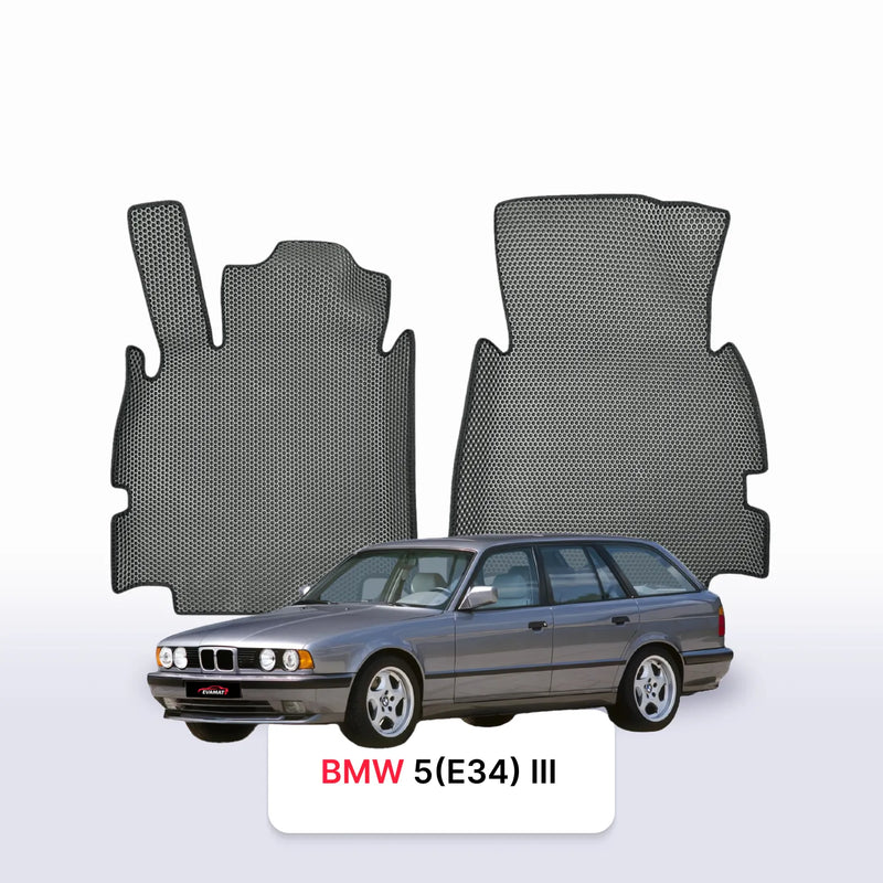 Alfombrillas 3D EVA para BMW 5 (E34) 3 gen 1987-1996 años FAMILIAR