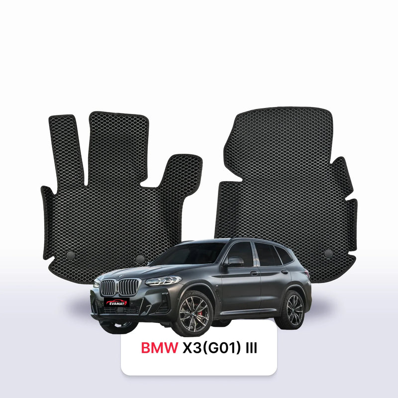 Alfombrillas 3D EVA para BMW X3 (G01) 3 gen 2017-2024 años SUV