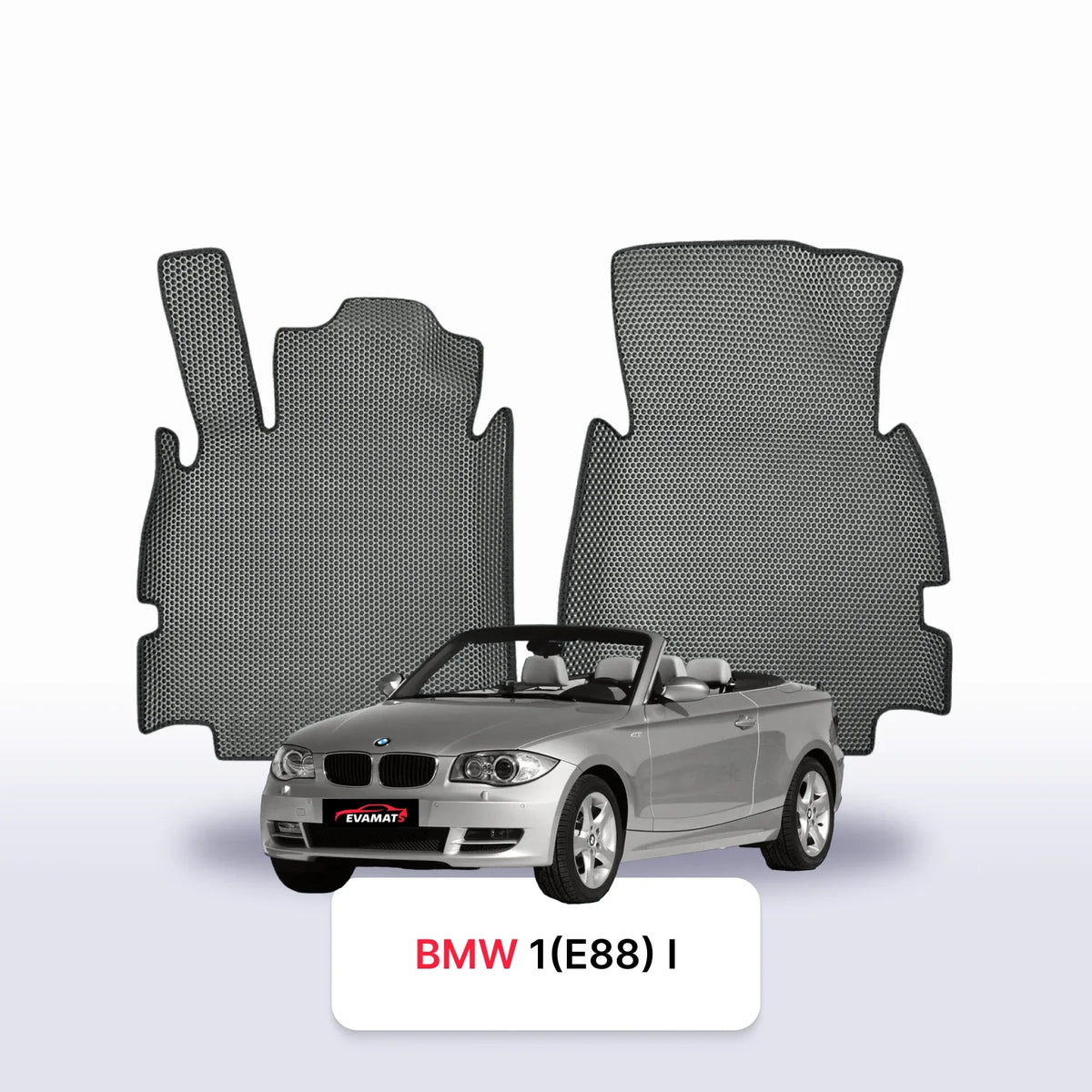 Alfombrillas 3D EVA para BMW 1(E88) 1 gen 2007-2013 años DESCAPOTABLE