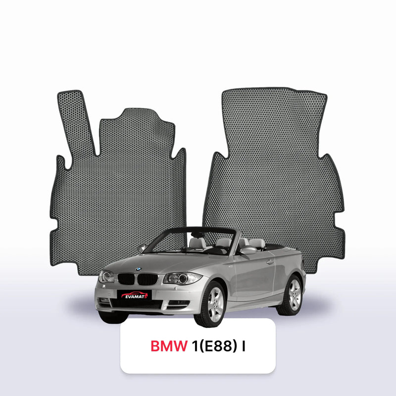 Alfombrillas 3D EVA para BMW 1(E88) 1 gen 2007-2013 años DESCAPOTABLE