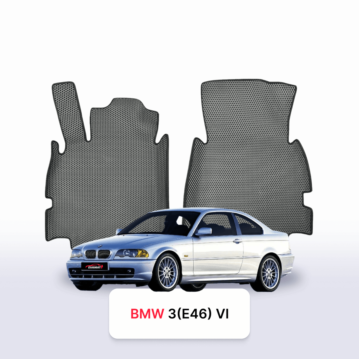 Alfombrillas 3D EVA para BMW 3(E46) 4 gen 1998-2007 años COUPÉ