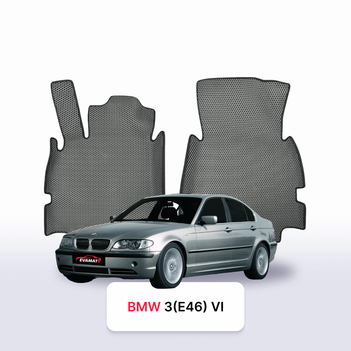 Alfombrillas 3D EVA para BMW 3(E46) 4 gen 1998-2005 años SEDÁN