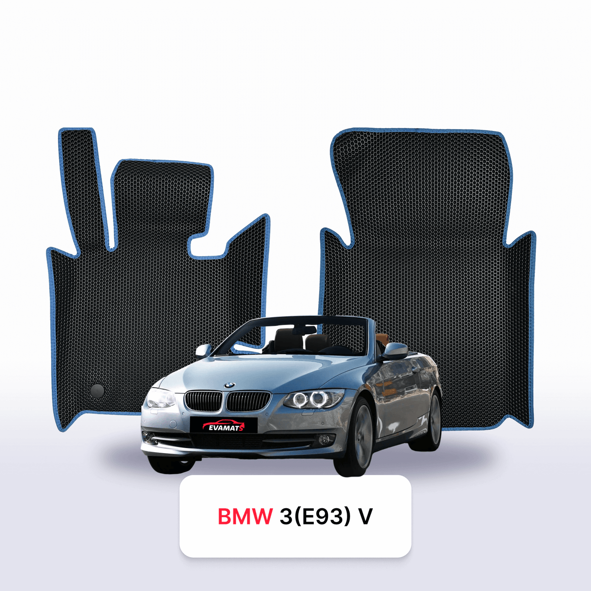 Alfombrillas 3D EVA para BMW 3(E93) 5 gen 2004-2012 años DESCAPOTABLE