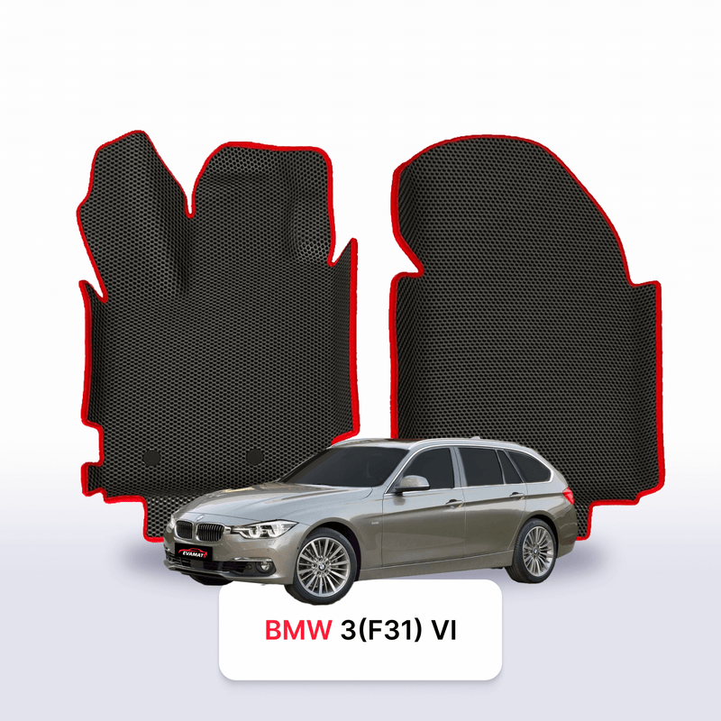 Alfombrillas 3D EVA para BMW 3(F31) 6 gen 2011-2018 años FAMILIAR