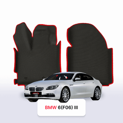Alfombrillas 3D EVA para BMW 6 (F06) 3 gen 2010-2018 años GRAN COUPÉ SEDÁN