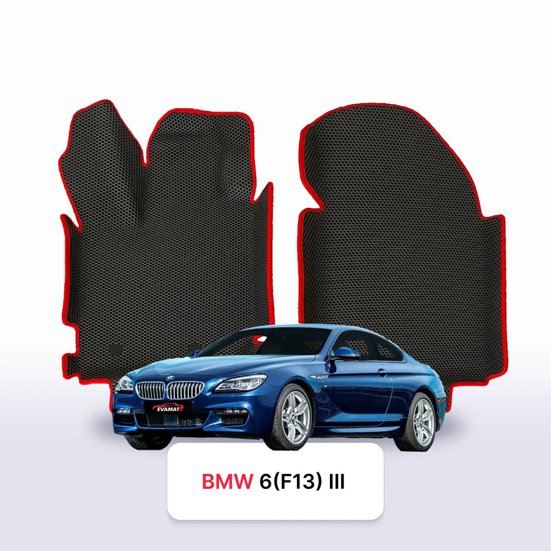 Alfombrillas 3D EVA para BMW 6 (F13) 3 gen 2010-2018 años COUPÉ