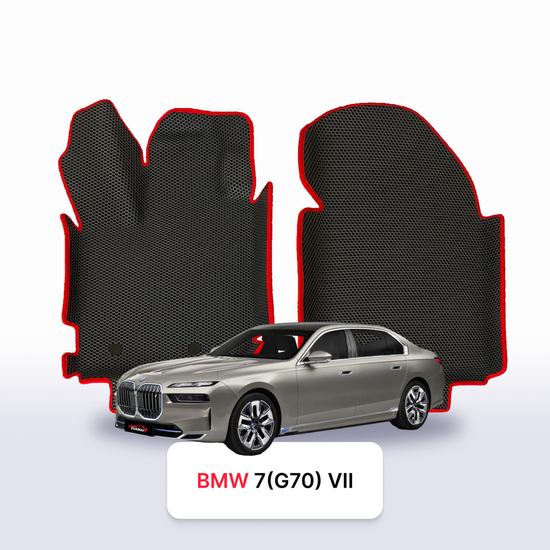 Alfombrillas 3D EVA para BMW 7 (G70) 7 gen 2022-2028 años SEDÁN