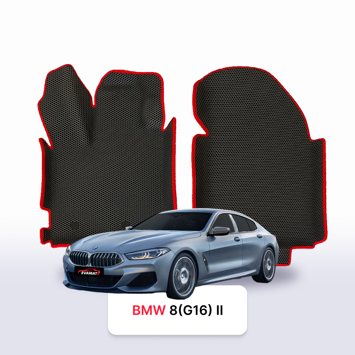 Alfombrillas 3D EVA para BMW 8 (G16) 2 gen 2019-2026 años GRAN COUPÉ SEDÁN