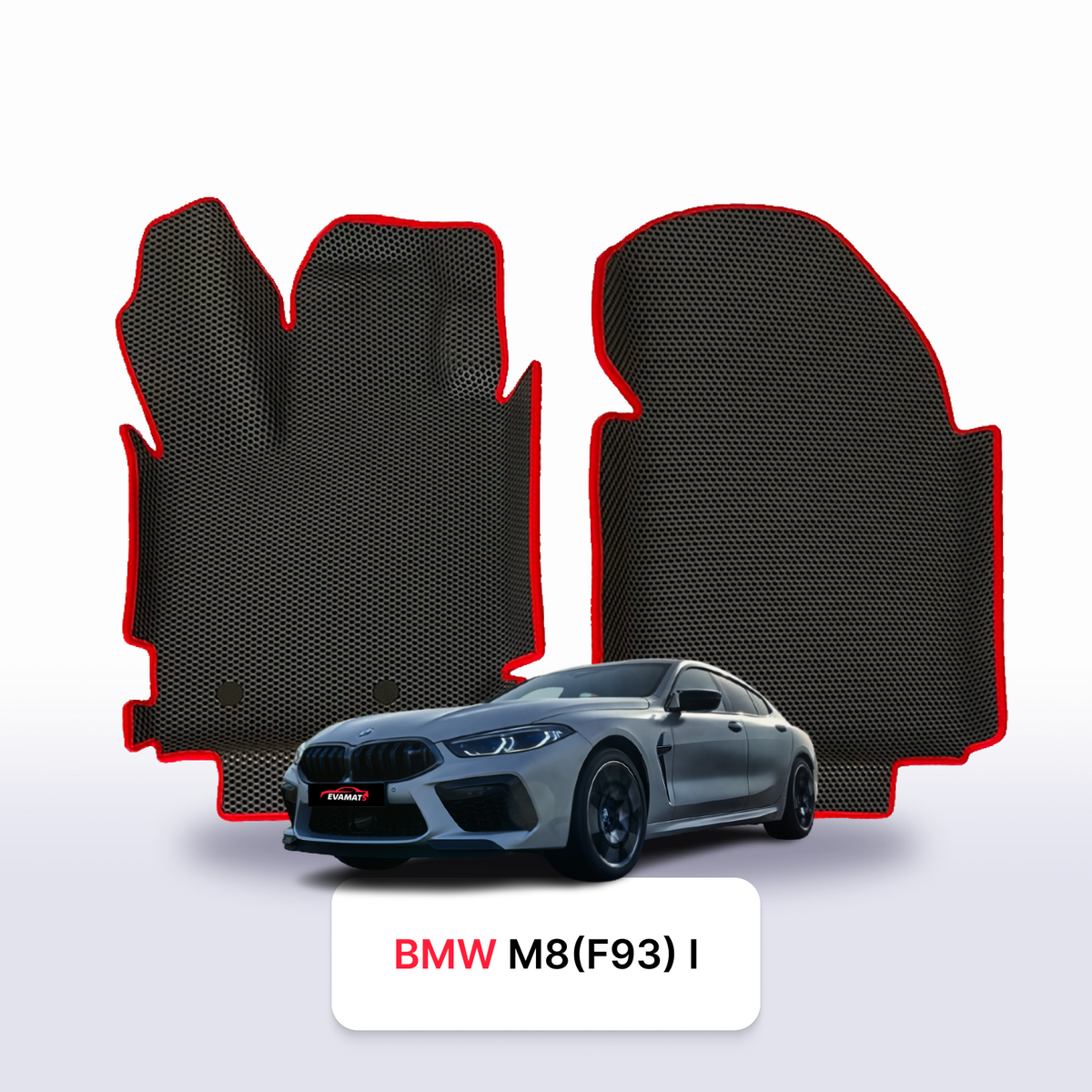 Alfombrillas 3D EVA para BMW M8(F93) 1 gen 2019-2028 años SEDÁN
