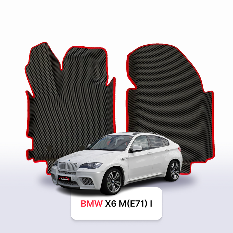 Alfombrillas 3D EVA para BMW X6 M(E71) 1 gen 2008-2014 años SUV