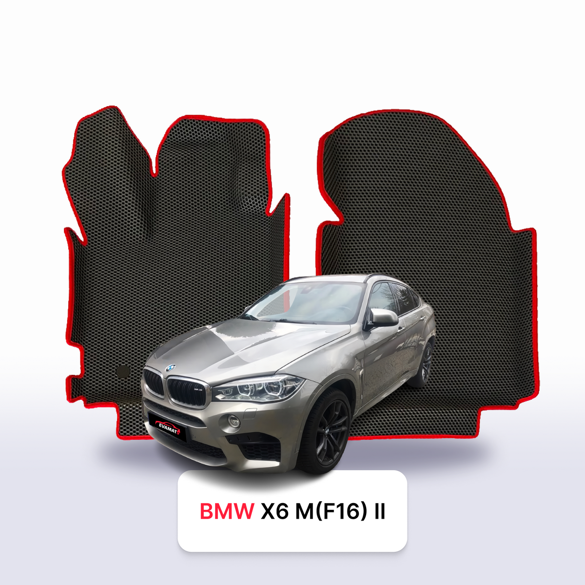 Alfombrillas 3D EVA para BMW X6 M(F16) 2 gen 2014-2019 años SUV