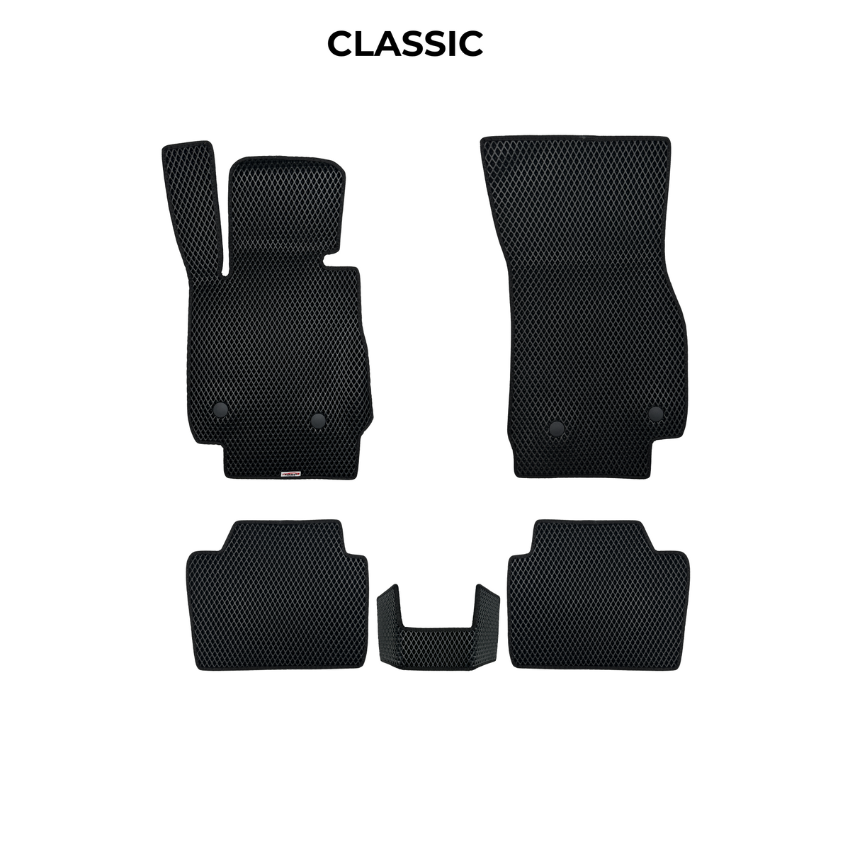 Alfombrillas 3D EVA para Toyota Sequoia (XK60) 2 gen 2008-2022 años SUV