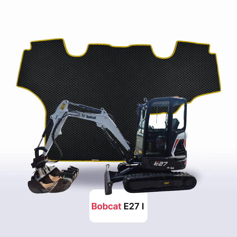 Alfombrillas 3D EVA para Bobcat E27 1 gen 2018-2028 años EXCAVADORA