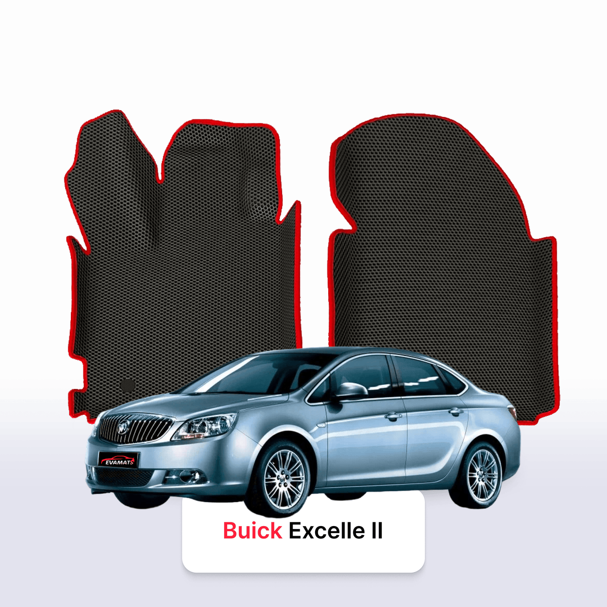 Alfombrillas 3D EVA para Buick Excelle 2 gen 2009-2015 años SEDÁN