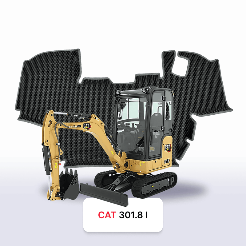 Alfombrillas 3D EVA para CAT 301.8 1 gen 2020-2028 años EXCAVADORA