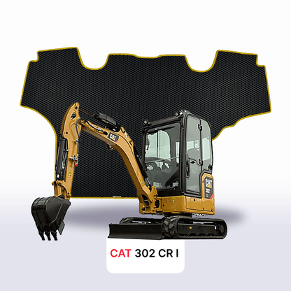 Alfombrillas 3D EVA para CAT 302 CR 1 gen 2019-2023 años EXCAVADORA