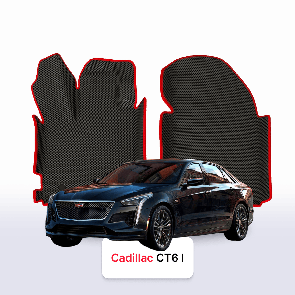 Alfombrillas 3D EVA para Cadillac CT6 1 gen 2016-2024 años SEDÁN