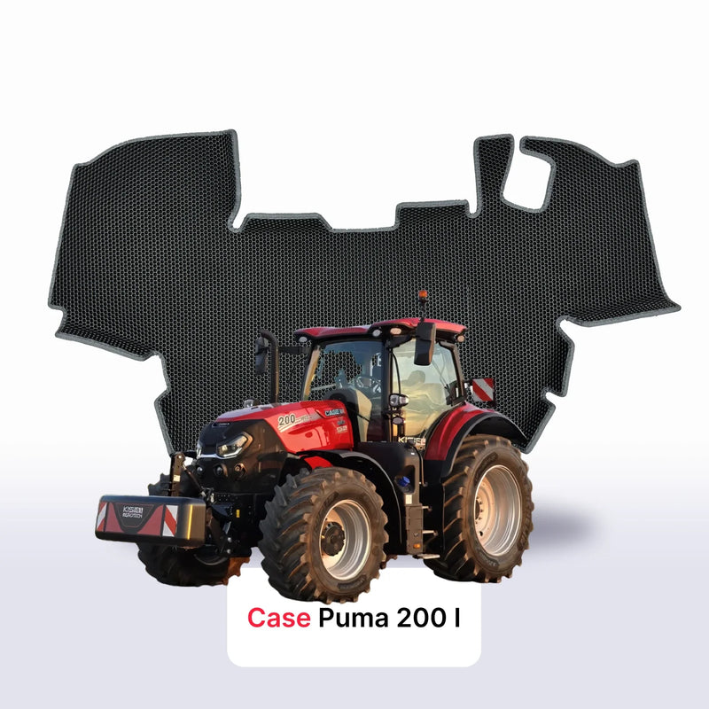 Alfombrillas 3D EVA para Case Puma 200 1 gen 2022-2028 años TRACTOR