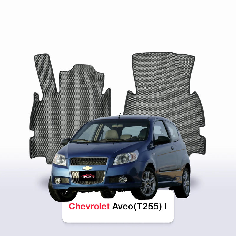 Alfombrillas 3D EVA para Chevrolet Aveo(T255) 1 gen 2005-2012 años HATCHBACK 3 PUERTAS