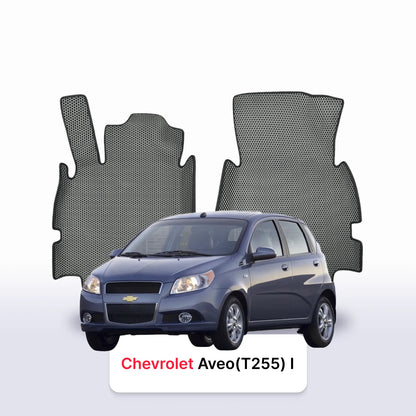 Alfombrillas 3D EVA para Chevrolet Aveo(T255) 1 gen 2005-2012 años HATCHBACK 5 PUERTAS