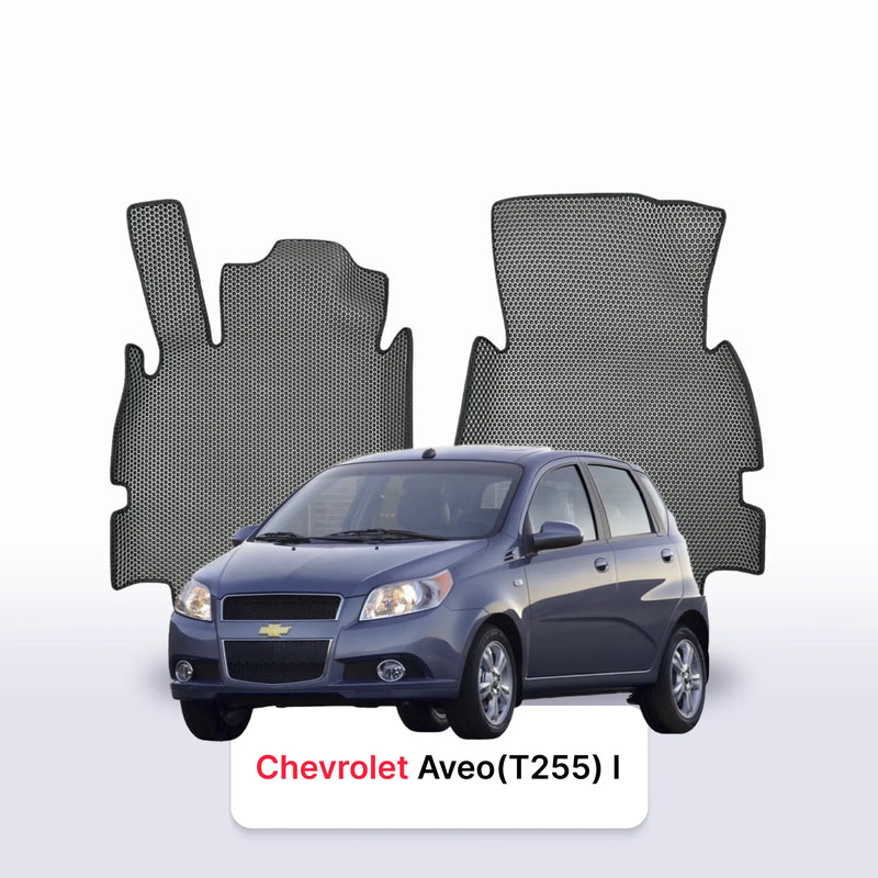 Alfombrillas 3D EVA para Chevrolet Aveo(T255) 1 gen 2005-2012 años HATCHBACK 5 PUERTAS