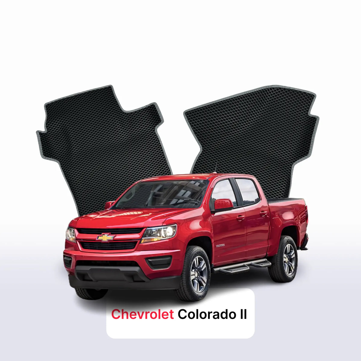 Alfombrillas 3D EVA para Chevrolet Colorado 2 gen 2014-2023 años PICK-UP CABINA DOBLE