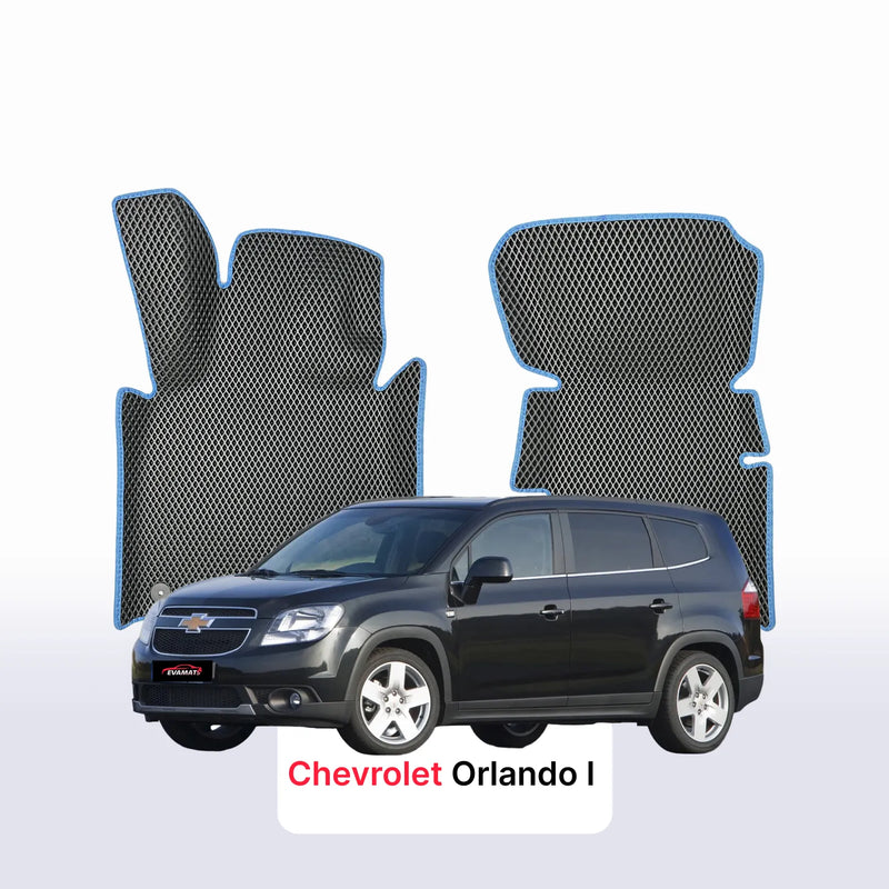 Alfombrillas 3D EVA para Chevrolet Orlando 1 gen 2010-2018 años MONOVOLUMEN