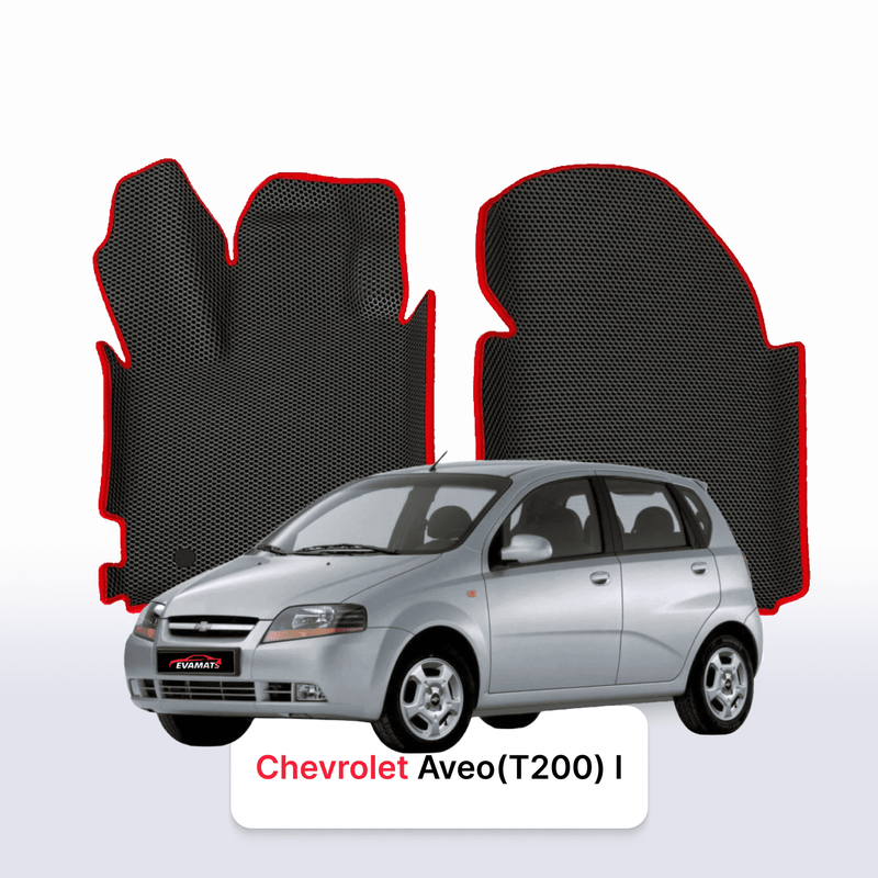 Alfombrillas 3D EVA para Chevrolet Aveo(T200) 1 gen 2002-2011 años HATCHBACK 5 PUERTAS