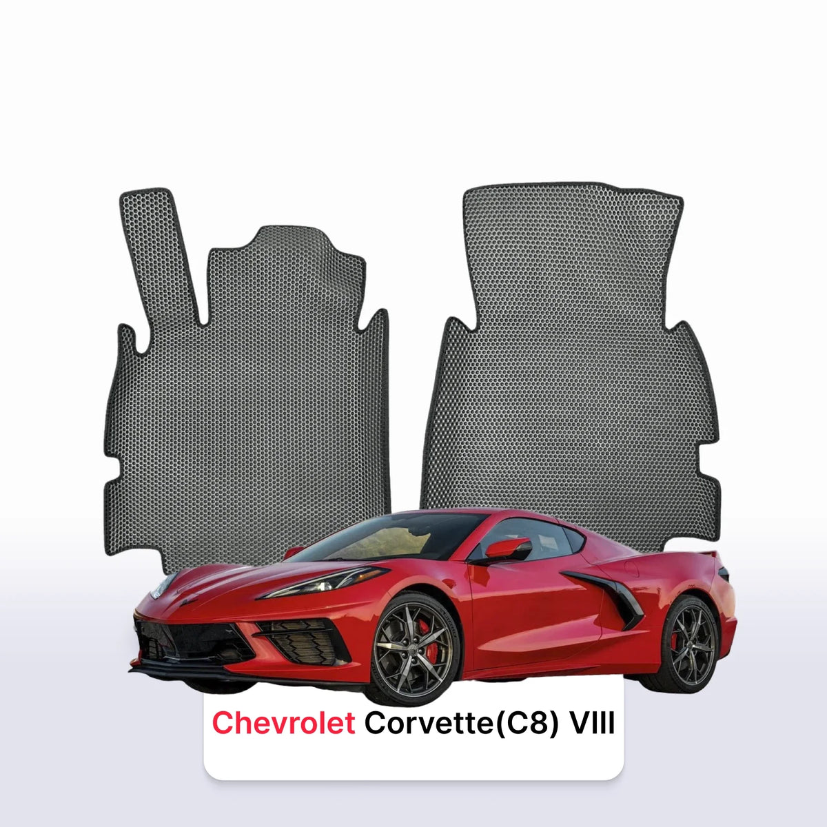Alfombrillas 3D EVA para Chevrolet Corvette(C8) 8 gen 2020-2028 años COUPÉ