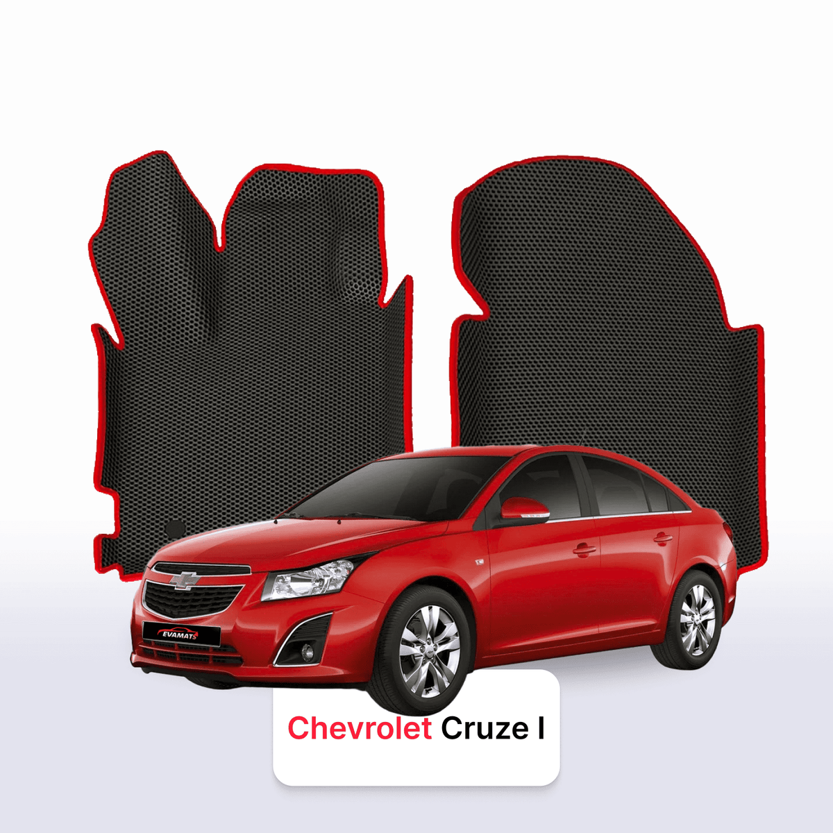Alfombrillas 3D EVA para Chevrolet Cruze 1 gen 2008-2016 años SEDÁN