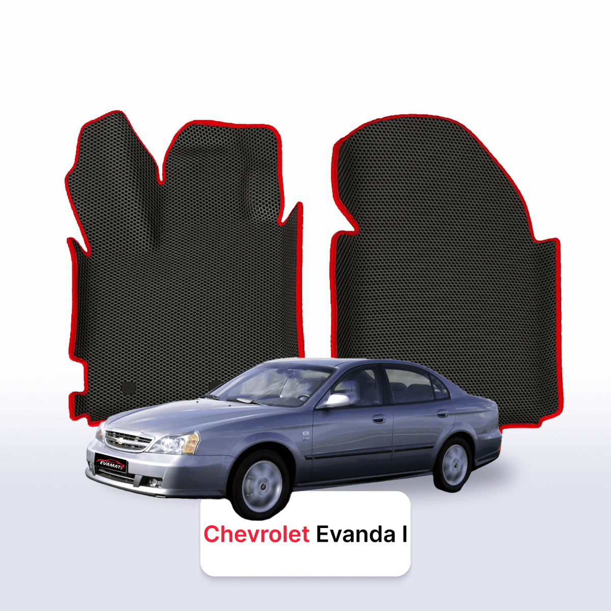 Alfombrillas 3D EVA para Chevrolet Evanda 1 gen 2000-2006 años SEDÁN