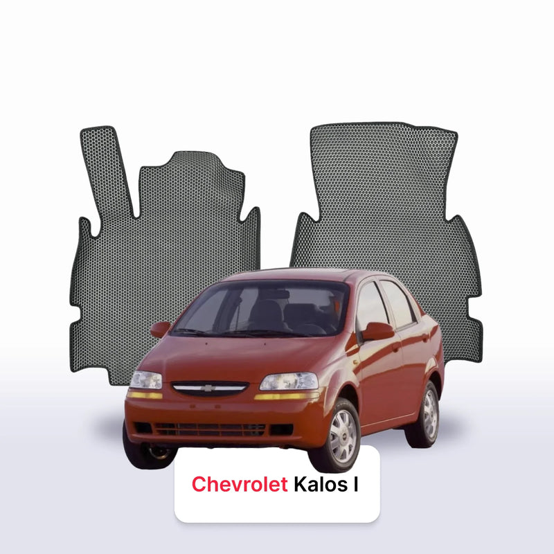 Alfombrillas 3D EVA para Chevrolet Kalos 1 gen 2003-2008 años SEDÁN