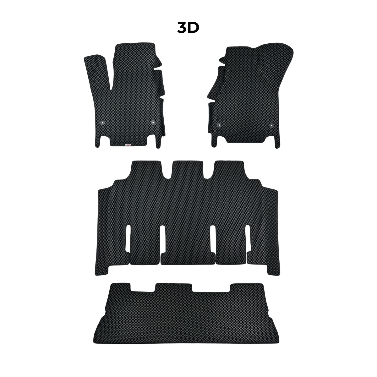 Alfombrillas 3D EVA para Chevrolet Express 1 gen 1995-2002 años MONOVOLUMEN