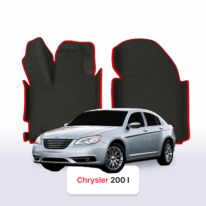 Alfombrillas 3D EVA para Chrysler 200 1 gen 2010-2014 años SEDÁN
