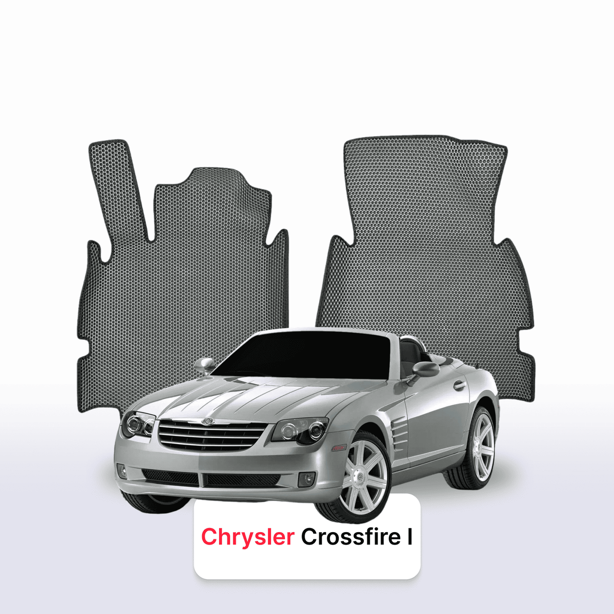 Alfombrillas 3D EVA para Chrysler Crossfire 2003-2007 años DESCAPOTABLE