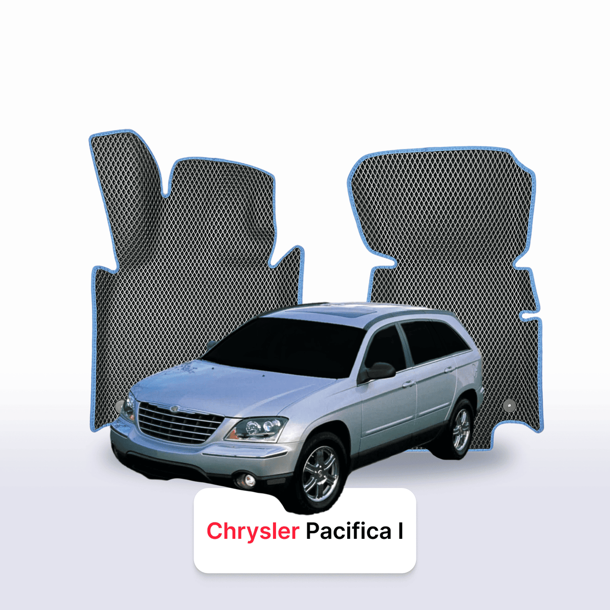 Alfombrillas 3D EVA para Chrysler Pacifica(CS) 1 gen 2003-2008 años SUV