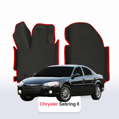 Alfombrillas 3D EVA para Chrysler Sebring 2 gen 2000-2006 años SEDÁN