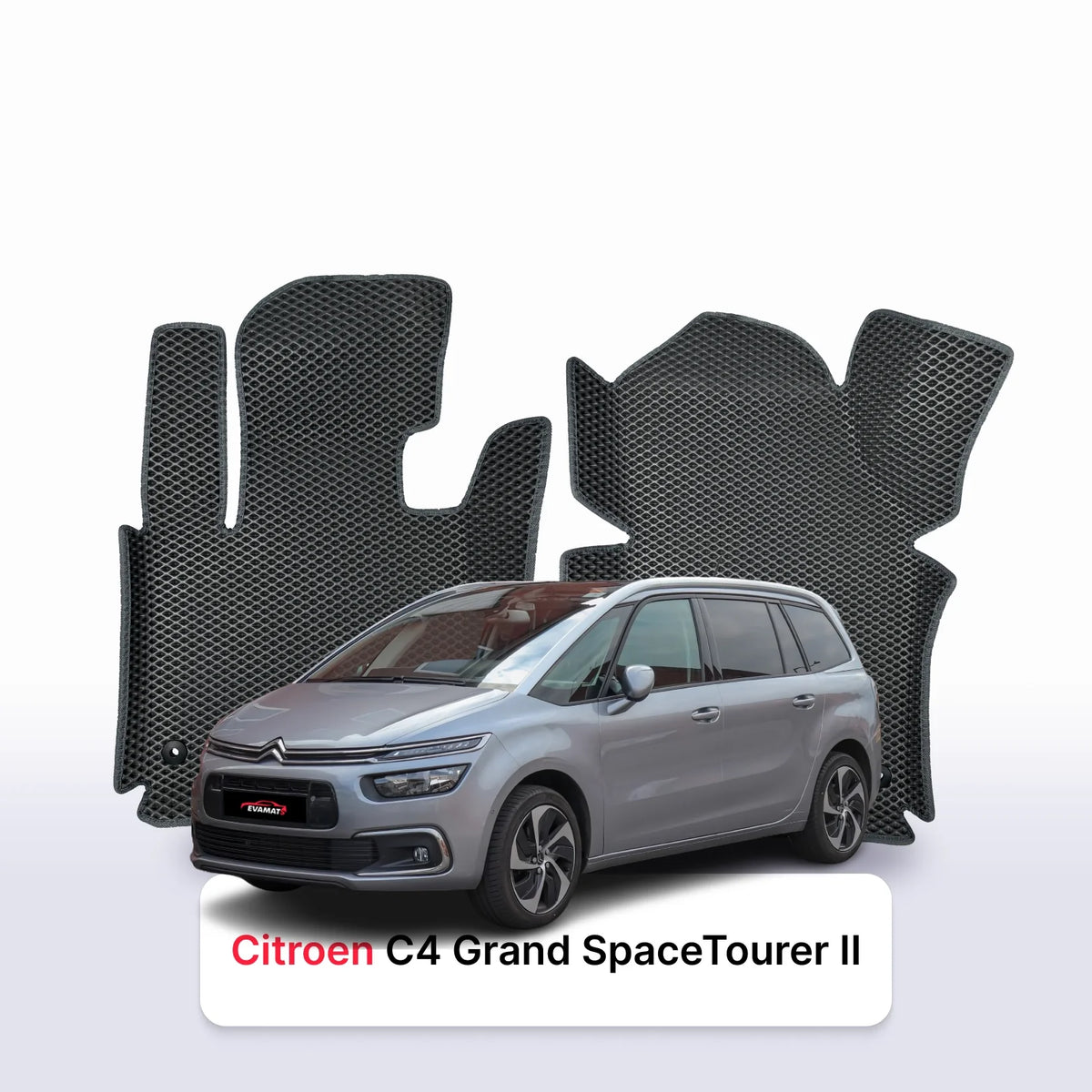 Alfombrillas 3D EVA para Citroen C4 Grand SpaceTourer II gen 2018-2022 años MONOVOLUMEN