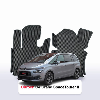 Alfombrillas 3D EVA para Citroen C4 Grand SpaceTourer II gen 2018-2022 años MONOVOLUMEN