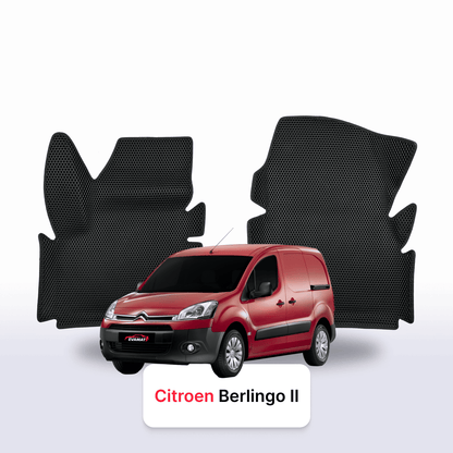 Alfombrillas 3D EVA para Citroen Berlingo 2 gen 2008-2018 años FURGONETA