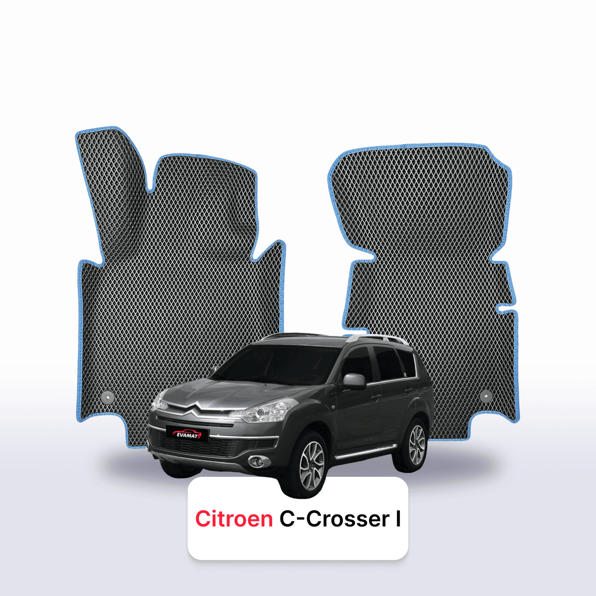Alfombrillas 3D EVA para Citroen C-Crosser 1 gen 2007-2013 años SUV