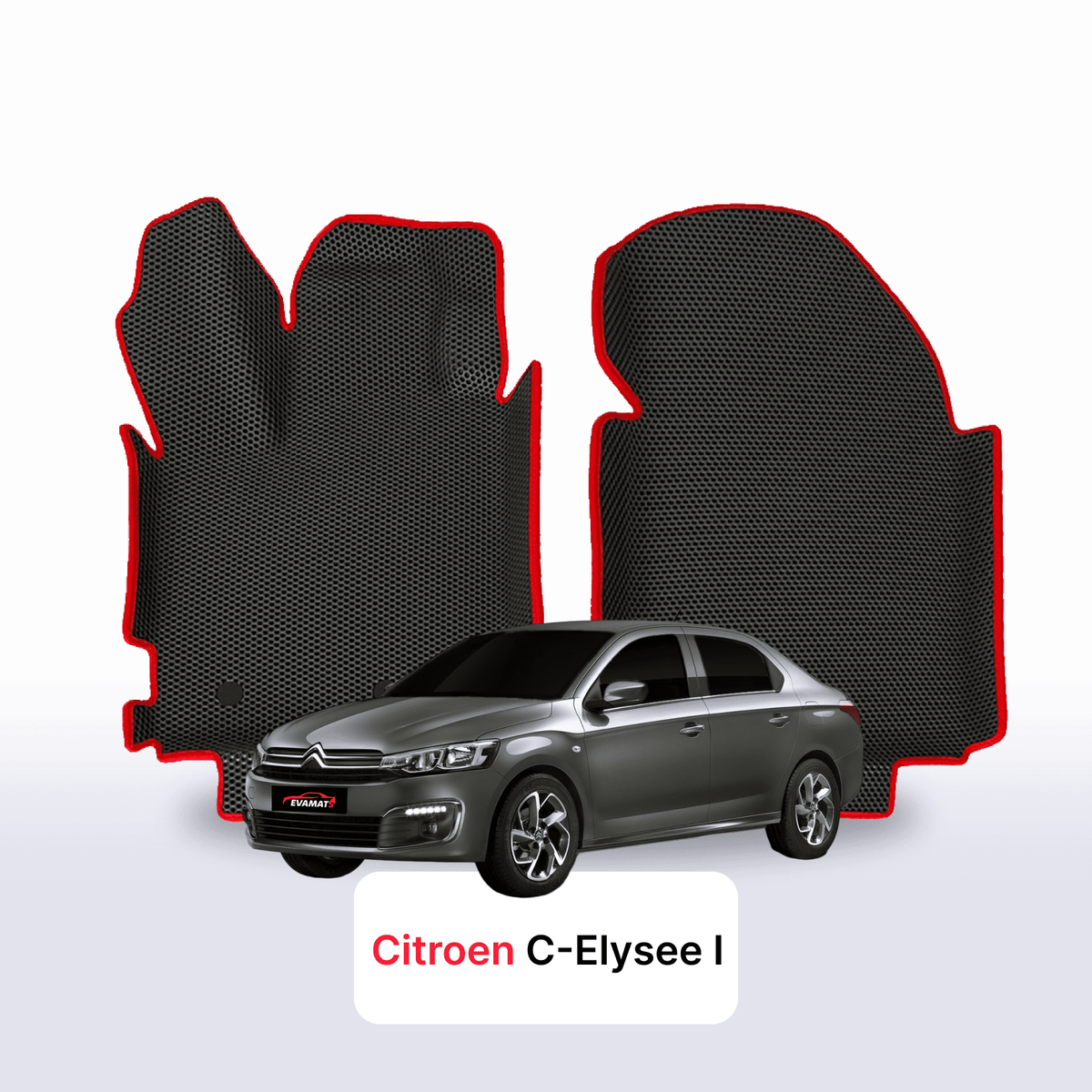 Alfombrillas 3D EVA para Citroen C-Elysee 2 gen 2012-2022 años SEDÁN