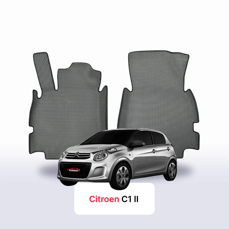 Alfombrillas 3D EVA para Citroen C1 2 gen 2014-2022 años HATCHBACK 5 PUERTAS