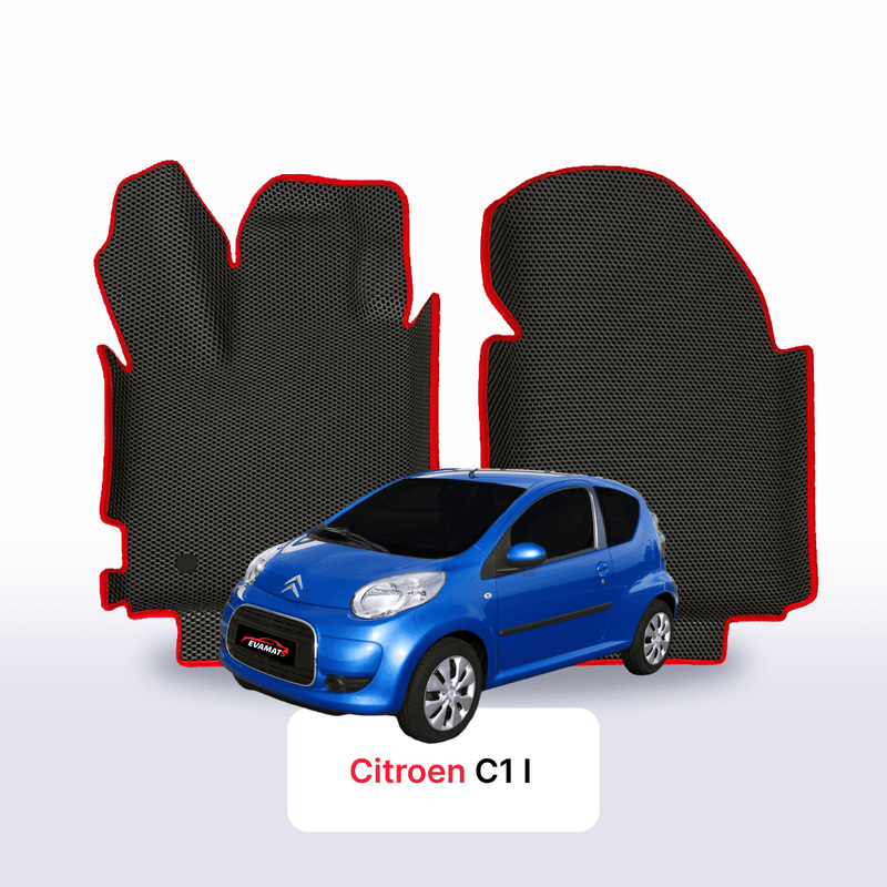 Alfombrillas 3D EVA para Citroen C1 1 gen 2005-2014 años HATCHBACK 3 PUERTAS